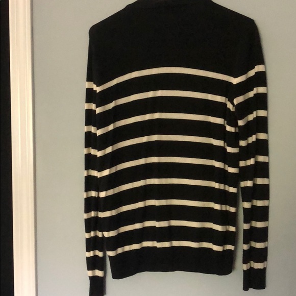 Forever 21 black and white striped cardigan - Picture 3 of 3